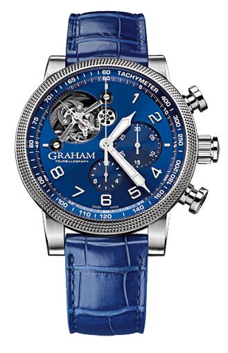 Graham Silverstone Tourbillograph Blue 2TSAS.U01A Replica Watch